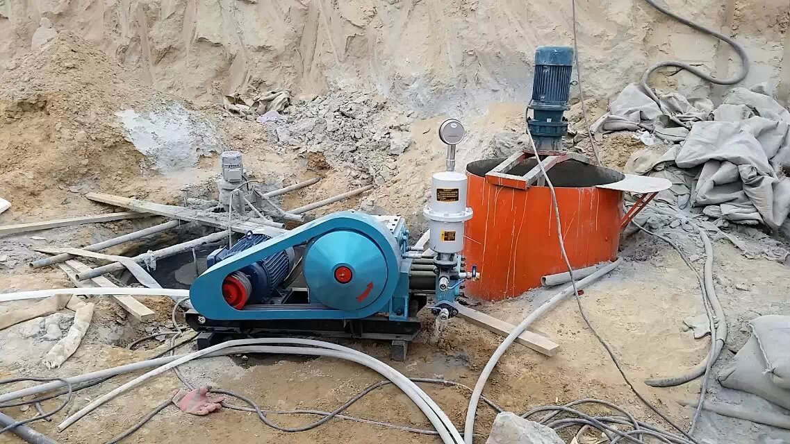 新政镇顶管注浆